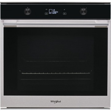 Whirlpool W7 OM5 4S P + AKT 8090 NE Φούρνος άνω Πάγκου 73lt με Κεραμικές Εστίες Π59.5εκ. Inox